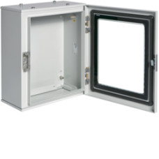 Металевий боксс Hager FL154A Orion Plus IP65 прозорі двері 350x300x160мм
