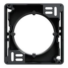 Коробка для поверхневого монтажу, 1-пост, Чорний Sedna Design Schneider Electric SDD114901