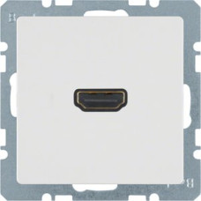 HDMI розетка Berker Q.x 3315426089 (полярна білизна)